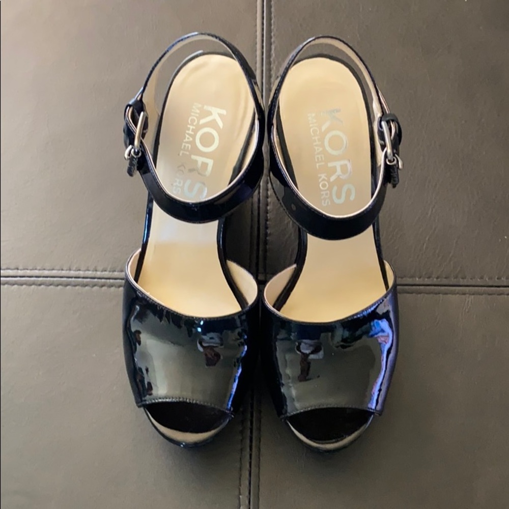 Michael Kors Carmila Patent leather Sandals